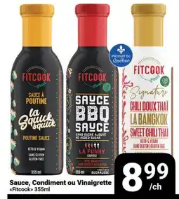 Pasquier Sauce, Condiment ou Vinaigrette Fitcook offer
