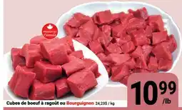 Pasquier Cubes de bœuf à ragoût ou Bourguignon offer