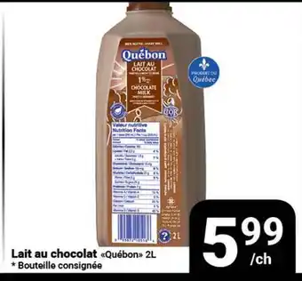 Pasquier Lait au chocolat Québon offer