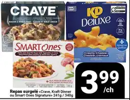 Pasquier Repas surgelé à Crave, Kraft Dinner ou Smart Ones Signature offer