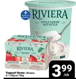 Pasquier Yogourt ferme Riviera offer