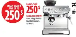 Canadian Tire Barista Express offer