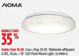 Canadian Tire 10˝ LED Flush Mount Light offer