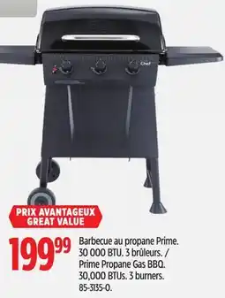 Canadian Tire Master Chef Prime Propane Gas BBQ offer