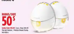 Canadian Tire Medela Motion Breast Pump offer
