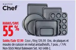 Canadian Tire Master Chef 7-Pc Non-Stick Metal Bakeware Set offer