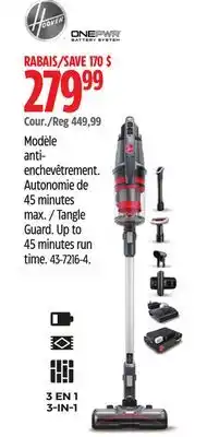 Canadian Tire Hoover Tangle Guard offer