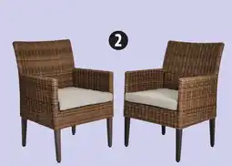 Canadian Tire Okanagan Aluminum and Wicker Dining Chair, 2-Pk offer