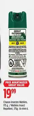 Canadian Tire Chasse-insectes Watkins offer