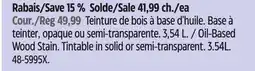 Canadian Tire Rez Oil-Based Wood Stain offer