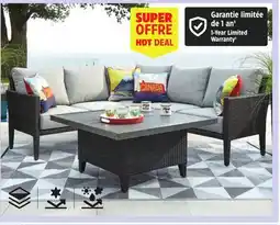 Canadian Tire CANVAS Renfrew Dining Sectional Set offer