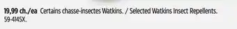Canadian Tire Selected Watkins Insect Repellents offer