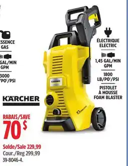 Canadian Tire KARCHER offer