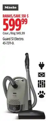 Canadian Tire Guard S1 Electro Canister Vacuums offer