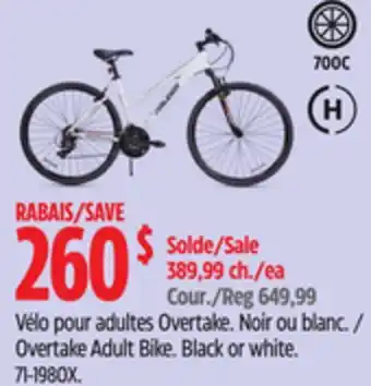 Canadian Tire RALEIGH Overtake Adult Bike offer