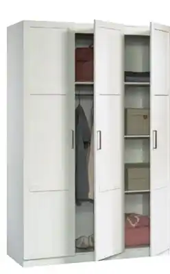 Canadian Tire 3-Door Shaker Wardrobe offer