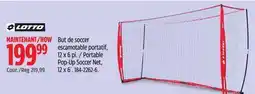 Canadian Tire Portable Pop-Up Soccer Net, 12 x 6´ offer