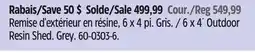 Canadian Tire Keter 6 x 4´ Outdoor Resin Shed offer