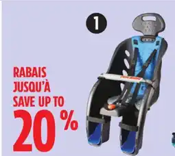 Canadian Tire Raleigh Deluxe Bike Child Carrier offer
