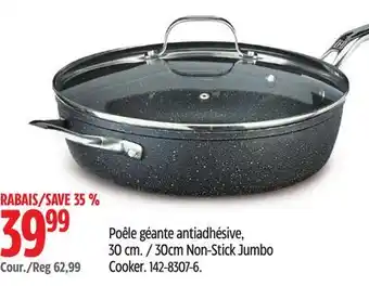 Canadian Tire 30cm Non-Stick Jumbo Cooker offer