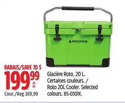 Canadian Tire Woods Roto 20L Cooler offer