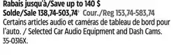 Canadian Tire Pioneer Selected Car Audio Equipment and Dash Cams offer