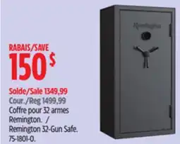 Canadian Tire Remington 32-Gun Safe offer