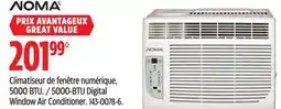 Canadian Tire Noma 5000-BTU Digital Window Air Conditioner offer