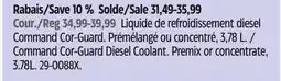 Canadian Tire Command Cor-Guard Diesel Coolant offer