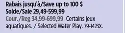 Canadian Tire Nautica Selected Water Play offer