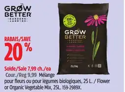 Canadian Tire GROW BETTER Flower or Organic Vegetable Mix offer