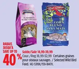 Canadian Tire Selected Wild Bird Feed offer