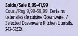 Canadian Tire Cuisinart Selected Oceanware Kitchen Utensils offer