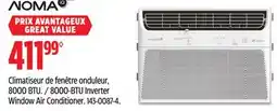 Canadian Tire NOMA 8000-BTU Inverter Window Air Conditioner offer