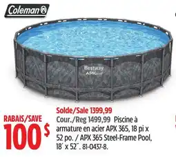 Canadian Tire Coleman APX 365 Steel-Frame Pool offer