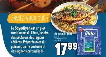 Marché Adonis RIZ BASMATI TILDA | TILDA BASMATI RICE offer