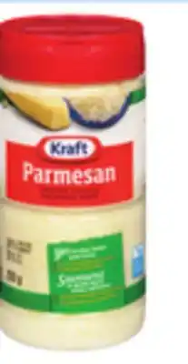 Giant Tiger Kraft Parmesan Cheese offer