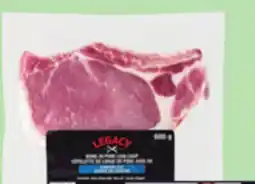 Giant Tiger Legacy pork loin chops offer