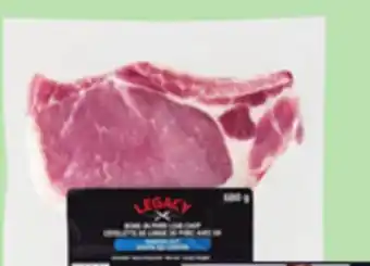 Giant Tiger Legacy pork loin chops offer