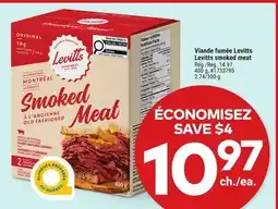 Giant Tiger Levitts smoked meat offer