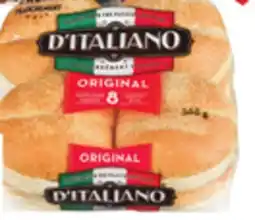 Giant Tiger D'italiano buns offer