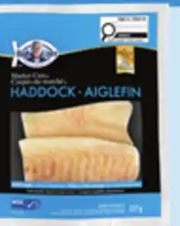 Giant Tiger High Liner Market Cut frozen haddock loins offer