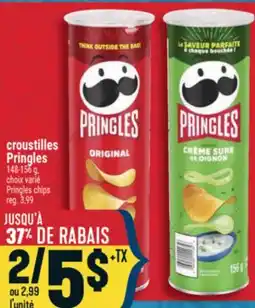 Marché Adonis croustilles Pringles | Pringles chips offer