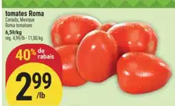 Marché Adonis tomates Roma | Roma tomatoes offer