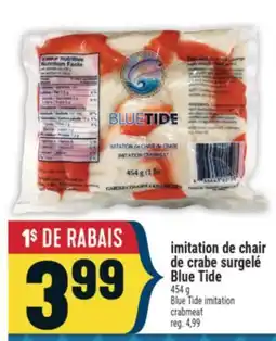 Marché Adonis imitation de chair de crabe surgelé | Blue Tide imitation crabmeat offer