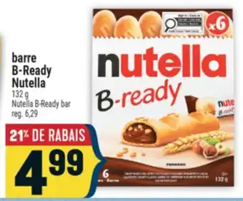 Marché Adonis barre B-Ready Nutella | Nutella B-Ready bar offer