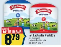 Marché Adonis Lait Lactantia PurFiltre offer