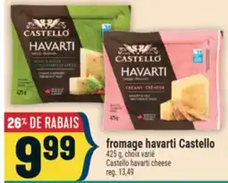 Marché Adonis fromage havarti Castello | Castello havarti cheese offer