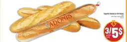 Marché Adonis baguette blanche ou bâton Adonis | Adonis white or wheat baguette offer