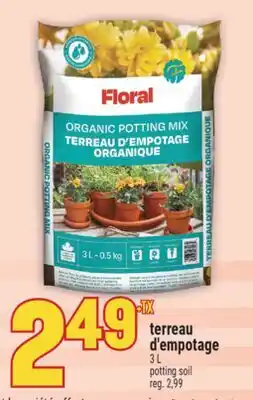Marché Adonis terreau d'empotage | potting soil offer